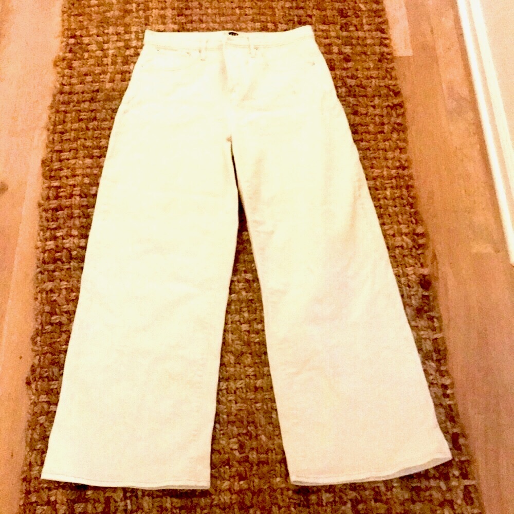 GAP Women's High Rise Jeans - Cream